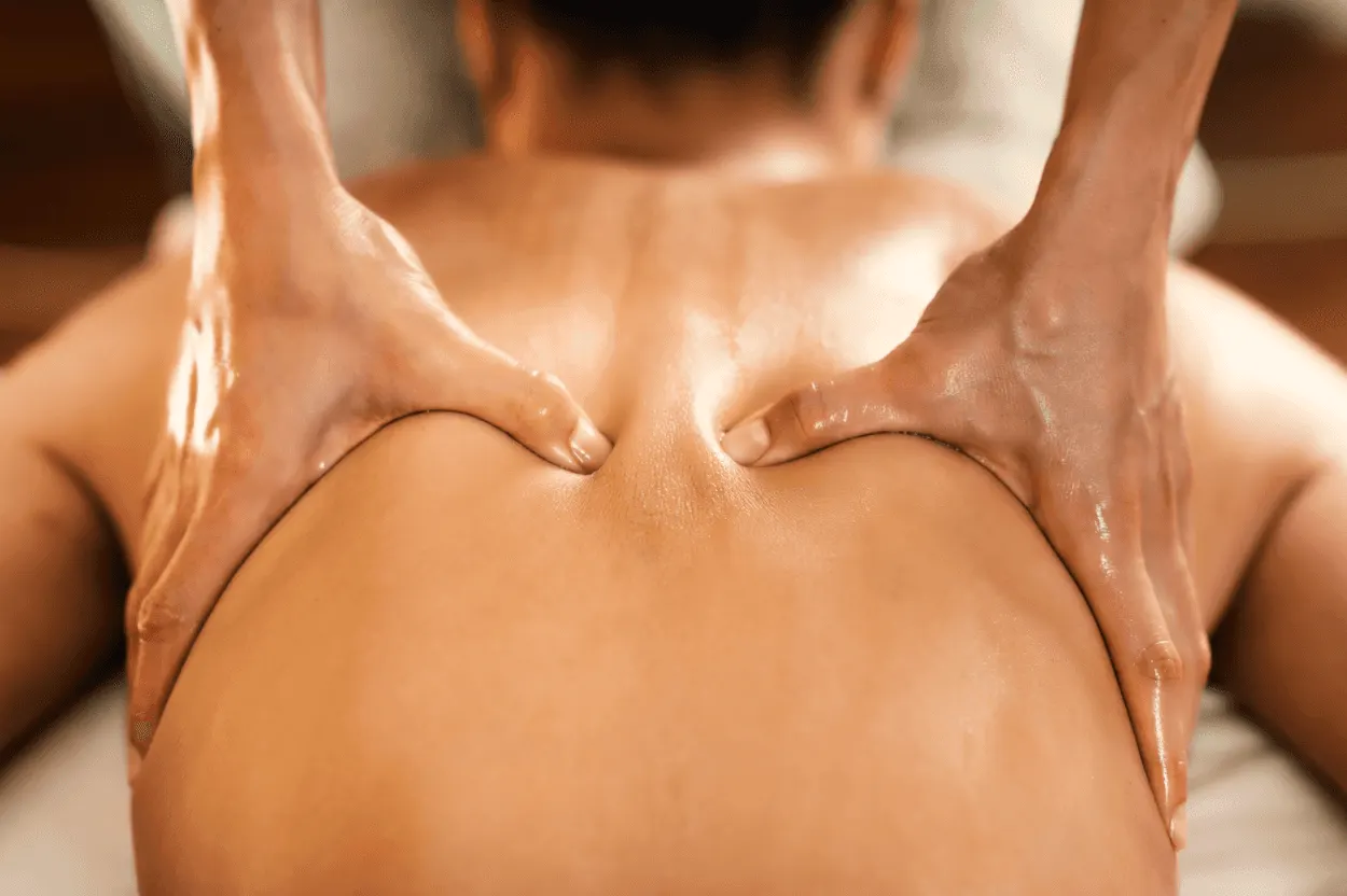 Back and shoulder massage